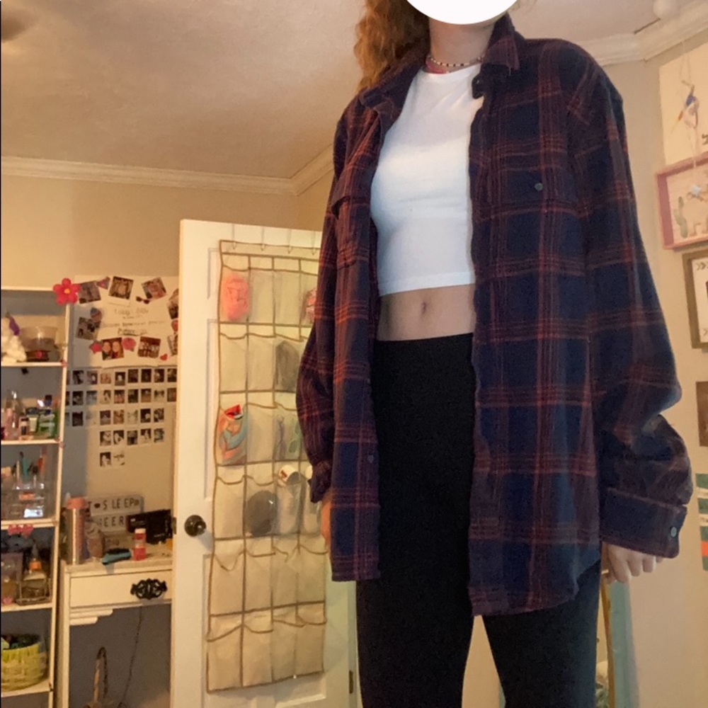 Oversized flannel